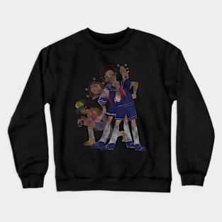 Stranger Boys Detective Squad Black Crewneck Sweatshirt